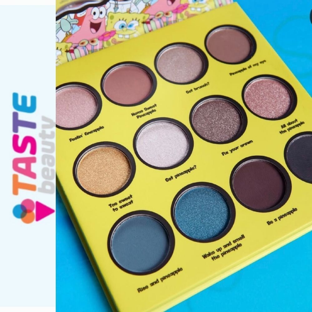 Taste Beauty X SpongeBob Eyeshadow Palette
